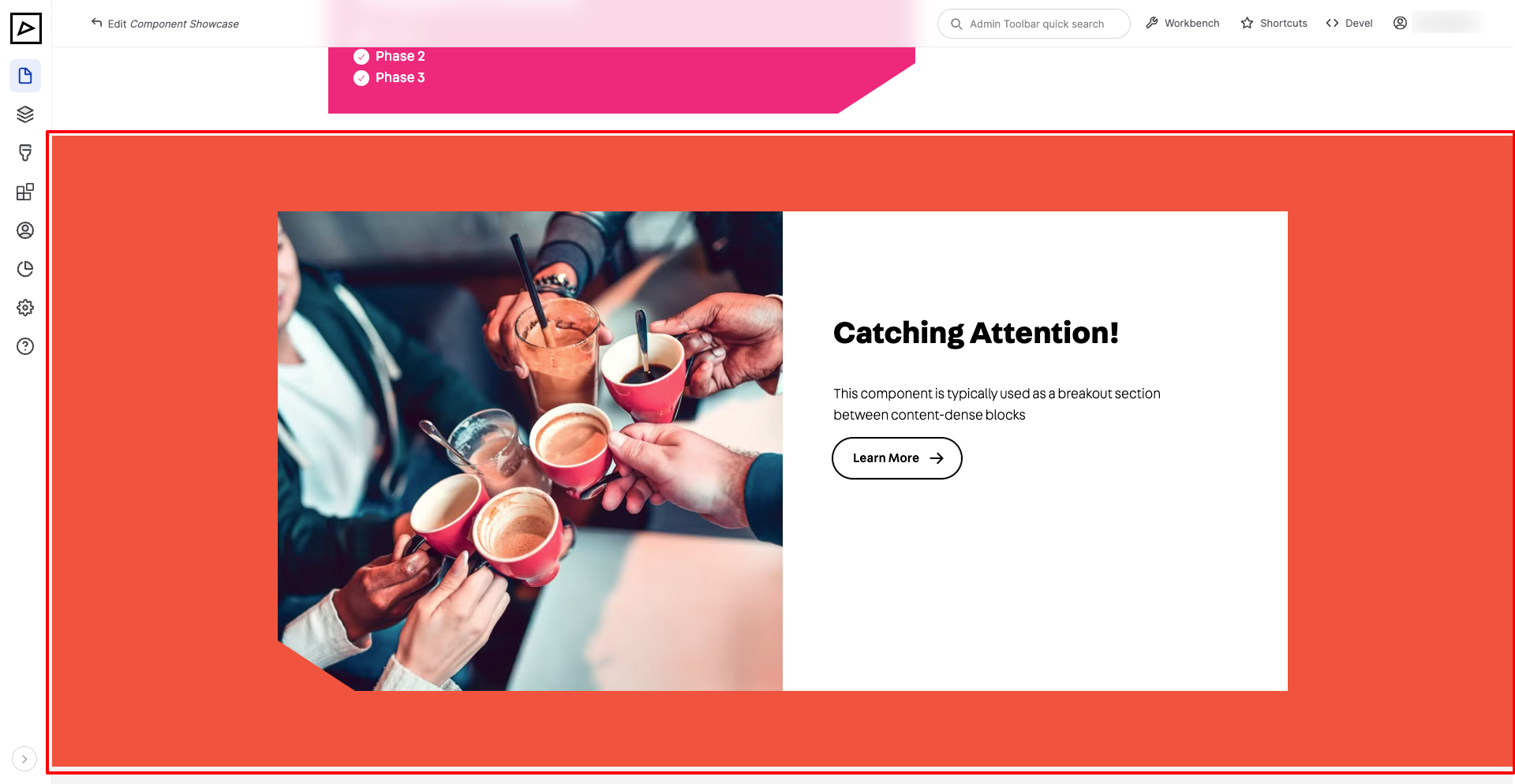 Featured Item Component Backend